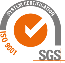 Jsme držiteli certifikátu ISO 9001